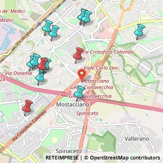 Mappa Via Enrico Giachino, 00144 Roma RM, Italia (1.35643)