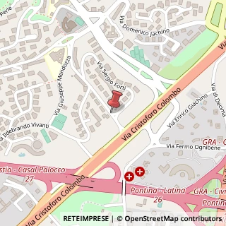 Mappa Via Sergio Forti, 23, 00144 Roma, Roma (Lazio)