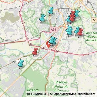 Mappa Via Antonio Schivardi, 00144 Roma RM, Italia (4.97133)