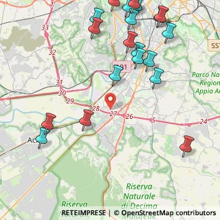 Mappa Via Antonio Schivardi, 00144 Roma RM, Italia (6.0035)