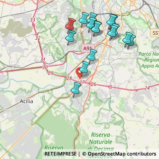 Mappa Via Antonio Schivardi, 00144 Roma RM, Italia (4.94438)