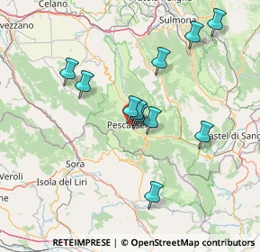Mappa Via Colli dell'Oro, 67032 Pescasseroli AQ, Italia (13.75455)