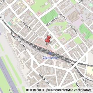 Mappa Via Carlo Pirzio Biroli, 37, 00043 Ciampino, Roma (Lazio)