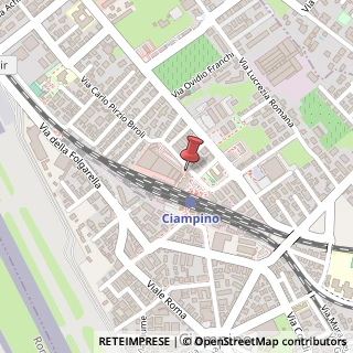 Mappa Via Carlo Pirzio Biroli, 31, 00043 Ciampino, Roma (Lazio)