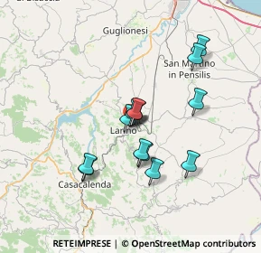 Mappa Via Santissimi Martiri Larinesi, 86035 Larino CB, Italia (5.99923)