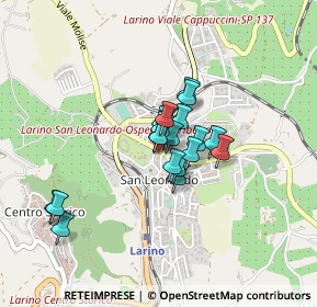 Mappa Via Opplaco, 86035 Larino CB, Italia (0.283)