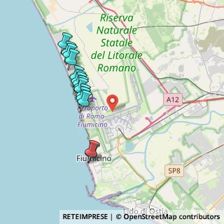 Mappa 00054 Fiumicino RM, Italia (3.96429)