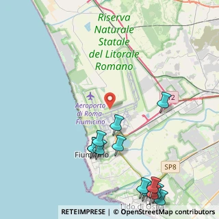 Mappa 00054 Fiumicino RM, Italia (6.02846)