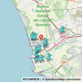 Mappa 00054 Fiumicino RM, Italia (3.24167)