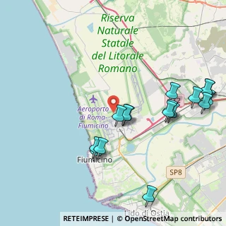 Mappa 00054 Fiumicino RM, Italia (4.855)