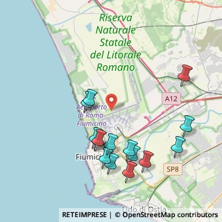 Mappa 00054 Fiumicino RM, Italia (4.57533)