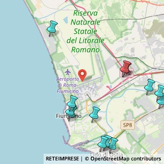 Mappa 00054 Fiumicino RM, Italia (6.34846)