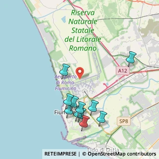 Mappa 00054 Fiumicino RM, Italia (4.59455)