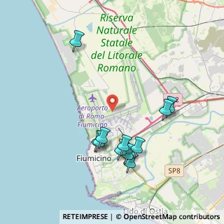 Mappa 00054 Fiumicino RM, Italia (4.23091)