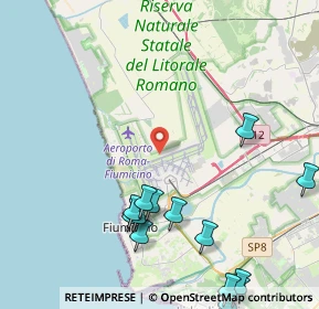 Mappa 00054 Fiumicino RM, Italia (5.86571)