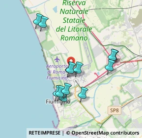 Mappa 00054 Fiumicino RM, Italia (3.73846)