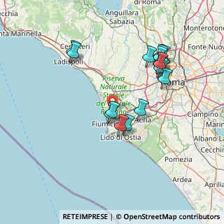 Mappa 00054 Fiumicino RM, Italia (15.52625)