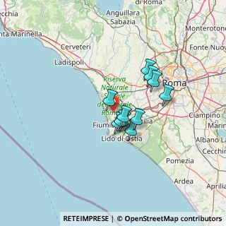 Mappa 00054 Fiumicino RM, Italia (9.56)