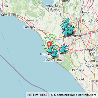 Mappa 00054 Fiumicino RM, Italia (13.44)