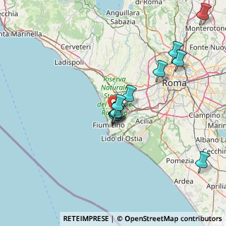 Mappa 00054 Fiumicino RM, Italia (14.55727)
