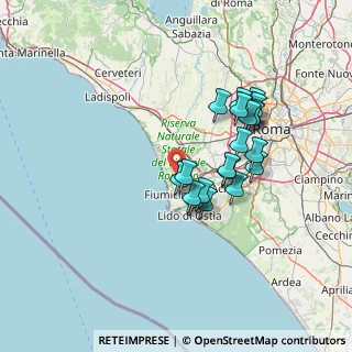 Mappa 00054 Fiumicino RM, Italia (12.706)