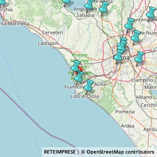 Mappa 00054 Fiumicino RM, Italia (24.97786)