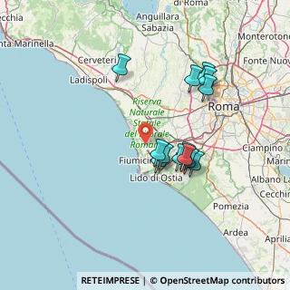 Mappa 00054 Fiumicino RM, Italia (13.20615)