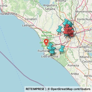 Mappa 00054 Fiumicino RM, Italia (16.966)