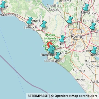 Mappa 00054 Fiumicino RM, Italia (21.39909)