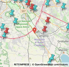 Mappa Via degli Armentieri, 00178 Roma RM, Italia (6.862)