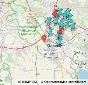 Mappa Via degli Armentieri, 00178 Roma RM, Italia (4.09733)