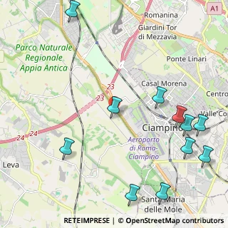 Mappa Via degli Armentieri, 00178 Roma RM, Italia (2.99818)