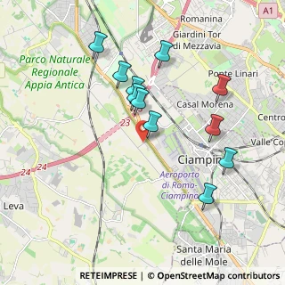 Mappa Via degli Armentieri, 00178 Roma RM, Italia (1.93182)