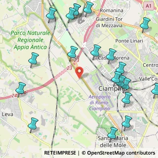 Mappa Via degli Armentieri, 00178 Roma RM, Italia (3.0985)