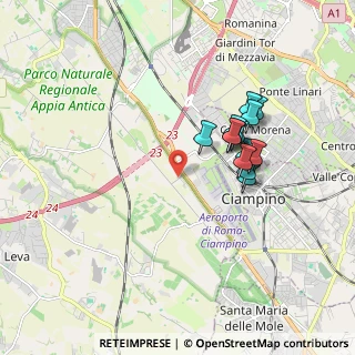 Mappa Via degli Armentieri, 00178 Roma RM, Italia (1.66154)