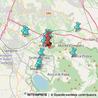 Mappa Via del Tuscolo km 1.500, 00044 Frascati RM, Italia (2.91786)