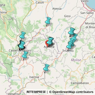 Mappa Via F.A. Marinelli, 86081 Agnone IS, Italia (16.9425)