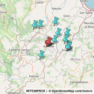 Mappa Via F.A. Marinelli, 86081 Agnone IS, Italia (10.66688)
