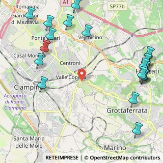 Mappa Via della Mola Cavona, 00118 Roma RM, Italia (3.287)