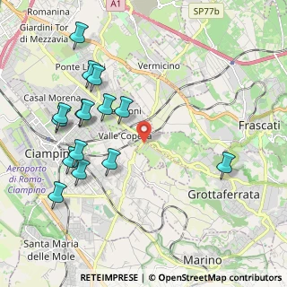 Mappa Via della Mola Cavona, 00118 Roma RM, Italia (2.41067)