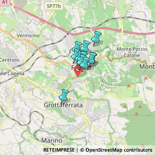 Mappa Viale Fausto Cecconi, 00044 Frascati RM, Italia (1.02182)