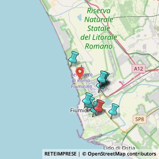 Mappa Via dei Nautili, 00054 Focene RM, Italia (3.38769)