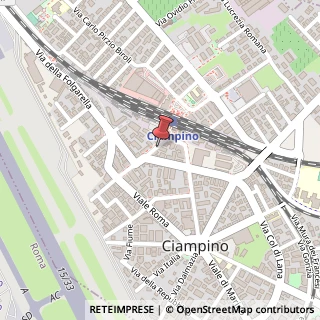 Mappa Via San Francesco D'Assisi, 21, 00043 Ciampino, Roma (Lazio)