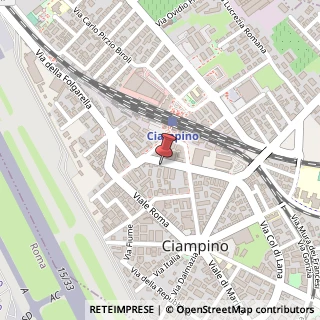 Mappa Viale del Lavoro, 30, 00043 Ciampino, Roma (Lazio)