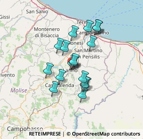 Mappa Corso A. Magliano, 86035 Larino CB, Italia (11.27722)