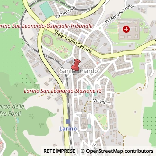 Mappa Via Don Luigi Sturzo, 17, 86035 Larino, Campobasso (Molise)