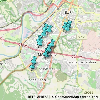 Mappa Via Elio Chianesi, 00144 Roma RM, Italia (1.37313)