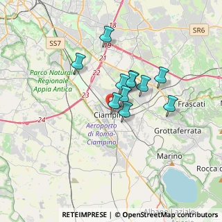 Mappa 00043 Roma RM, Italia (2.60455)