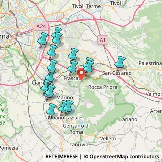 Mappa SP 73b, 00044 Frascati RM (7.64118)