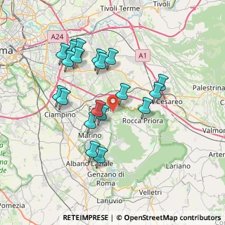 Mappa SP 73b, 00044 Frascati RM (7.619)